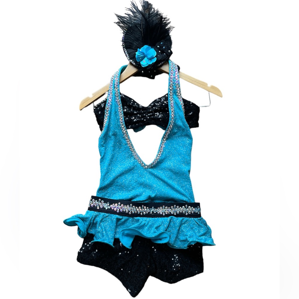 Custom child dance costume (Broadway Baby) - tap/jazz/iceskating